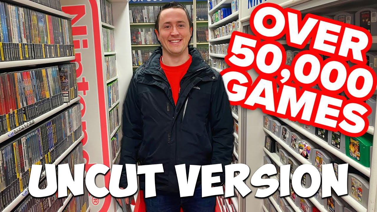 They turned their BARN into a GAME STORE | UNCUT VERSION