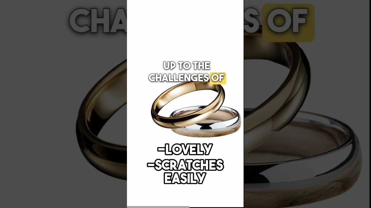 Do Tungsten Rings Break Easily? Unveiling the Facts! pt.1  #fact #customjewelry #weddingband #ring