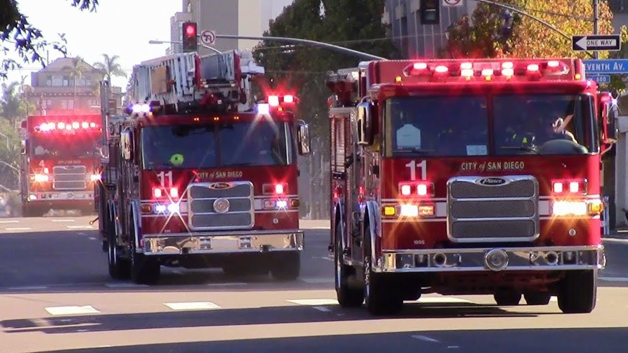 San Diego Fire-Rescue Truck & Engine 11, USAR 4
