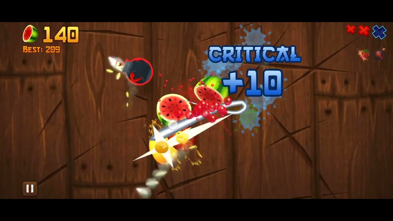 Fruit Ninja Level 1 to 5 Completed