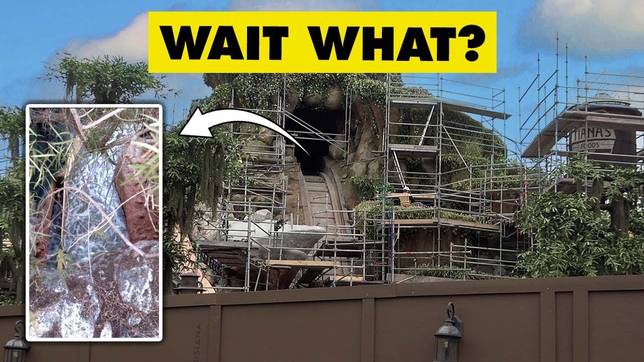 Look what they did at Tianas Bayou Adventure! | Disneyland Construction 05-03-2024