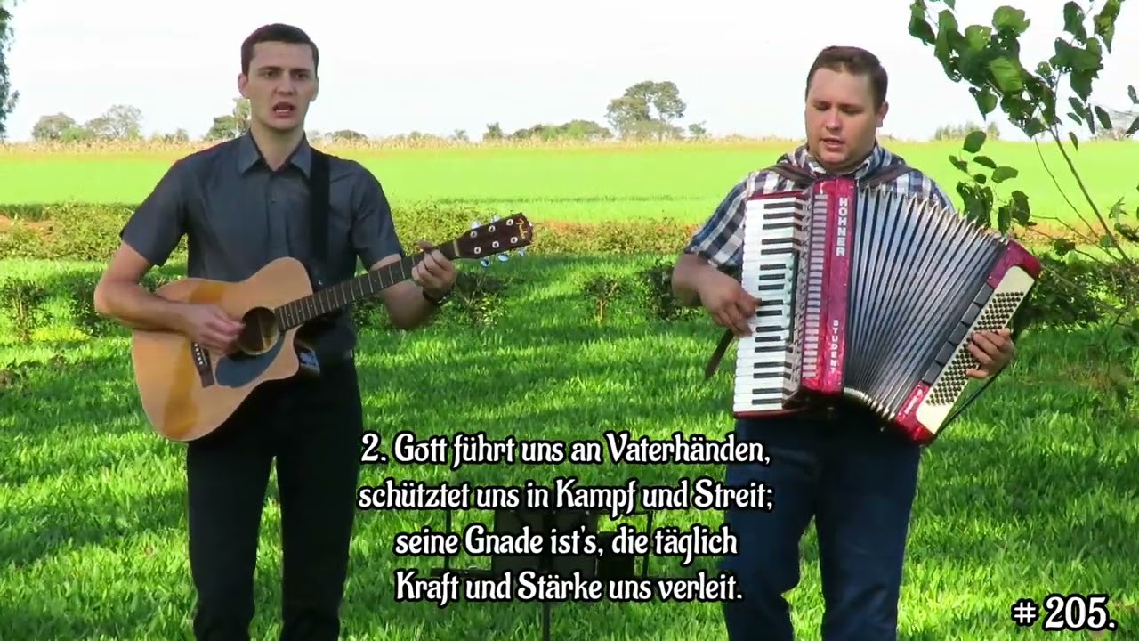 Lasz die Herzen immer Fröhlich, und mit Dank erfüllet sein..