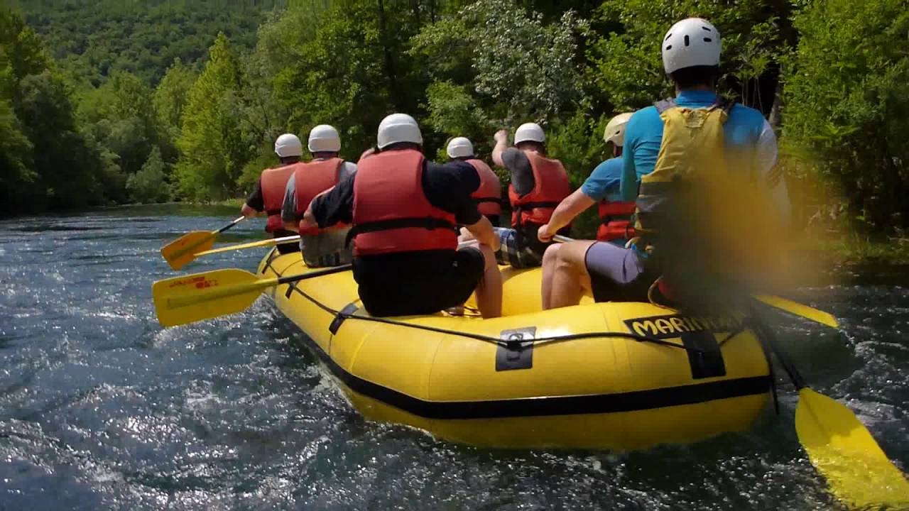 SPLIT WHITE WATER RAFTING ON THE CETINA RIVER 2016