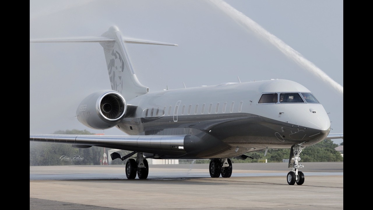Ibrahim Mahama's new private jet touches down in Accra
