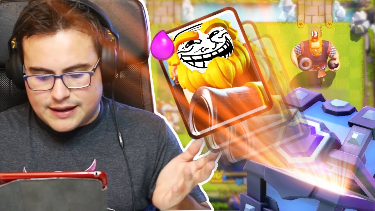 ¡MALDITO NOBLE AL 13! | El Cofre Troll | Clash Royale