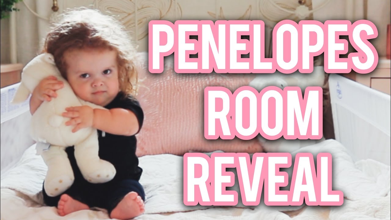 Penelope's Room Reveal!  Room Tour - Vlog 106