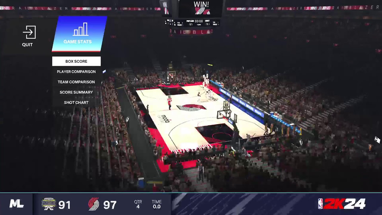NBA 2K24 Portland trailblazer franchise mode