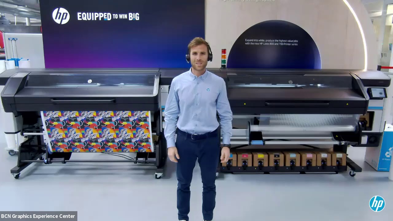Presentación Comercial HP España   Látex 700W 800W