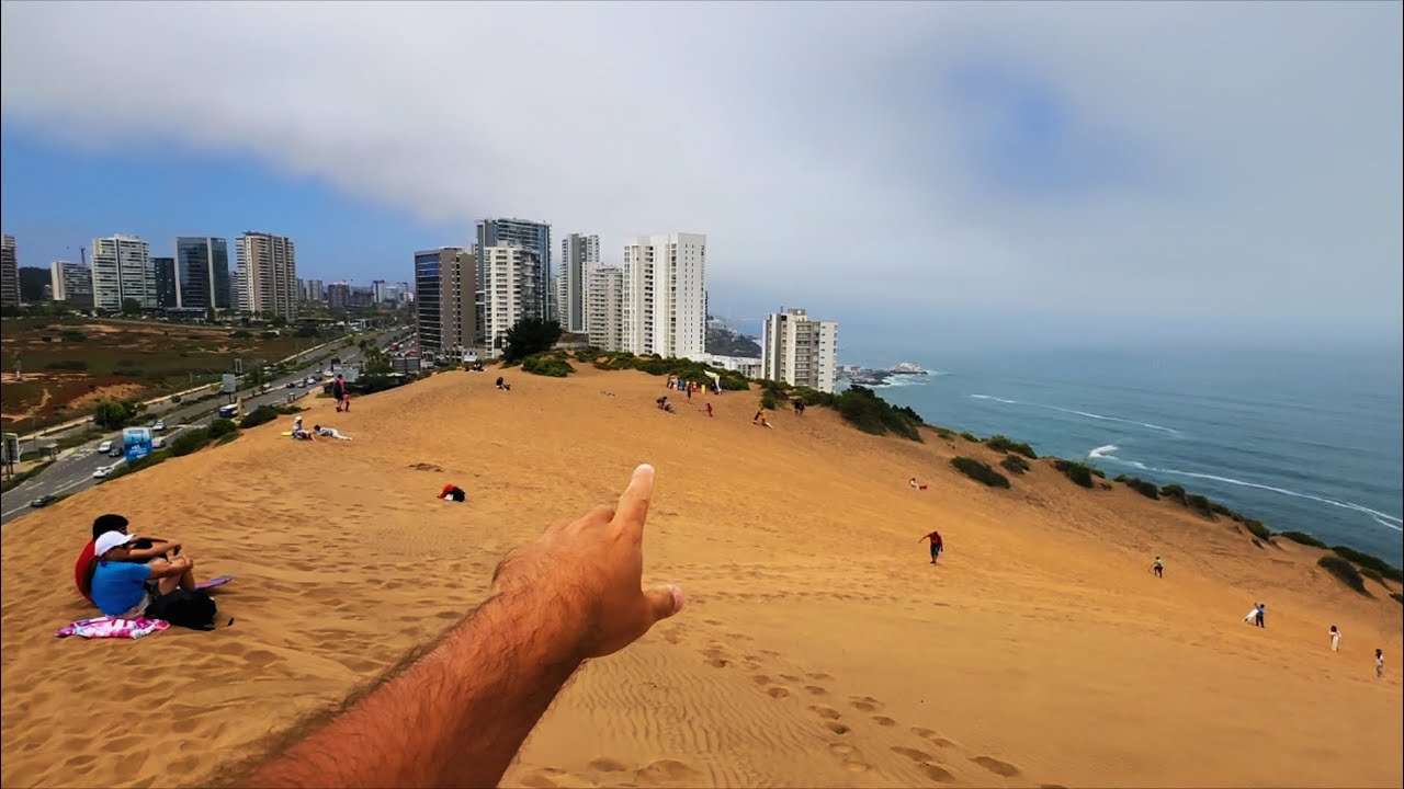 😮DESCUBRIENDO las DUNAS de CONCÓN entre el MAR y la CIUDAD 🏜️🇨🇱