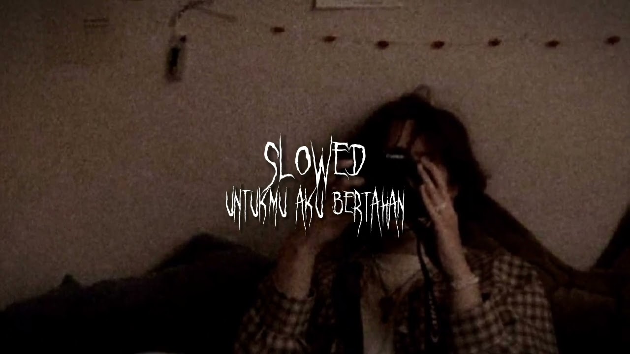 untukmu aku bertahan // slowed + reverb + underwater ( Tik Tok Version )