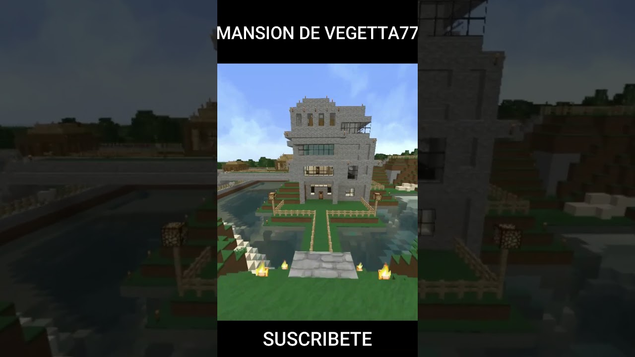 LA GRAN MANSION DE VEGETTA 777 #shortvideo #minecraft #shorts #vegetta777 #youtubeshorts #nostalgia