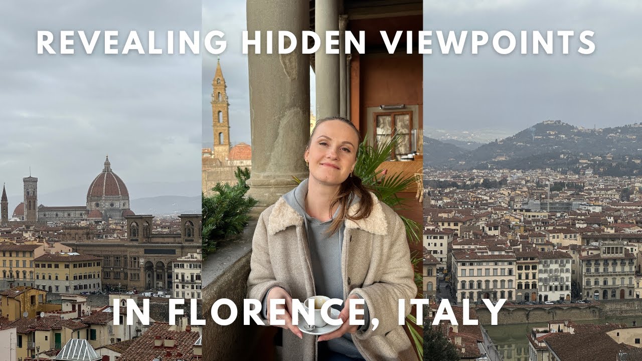 3 secret viewpoints you can't miss in florence, italy 🇮🇹