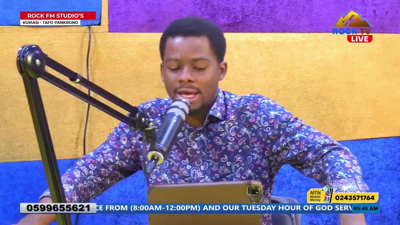 GOOD MORNING JESUS WITH CALEB AMPOMAH ROCK 97.3FM |KUMASI| 04.03.2026