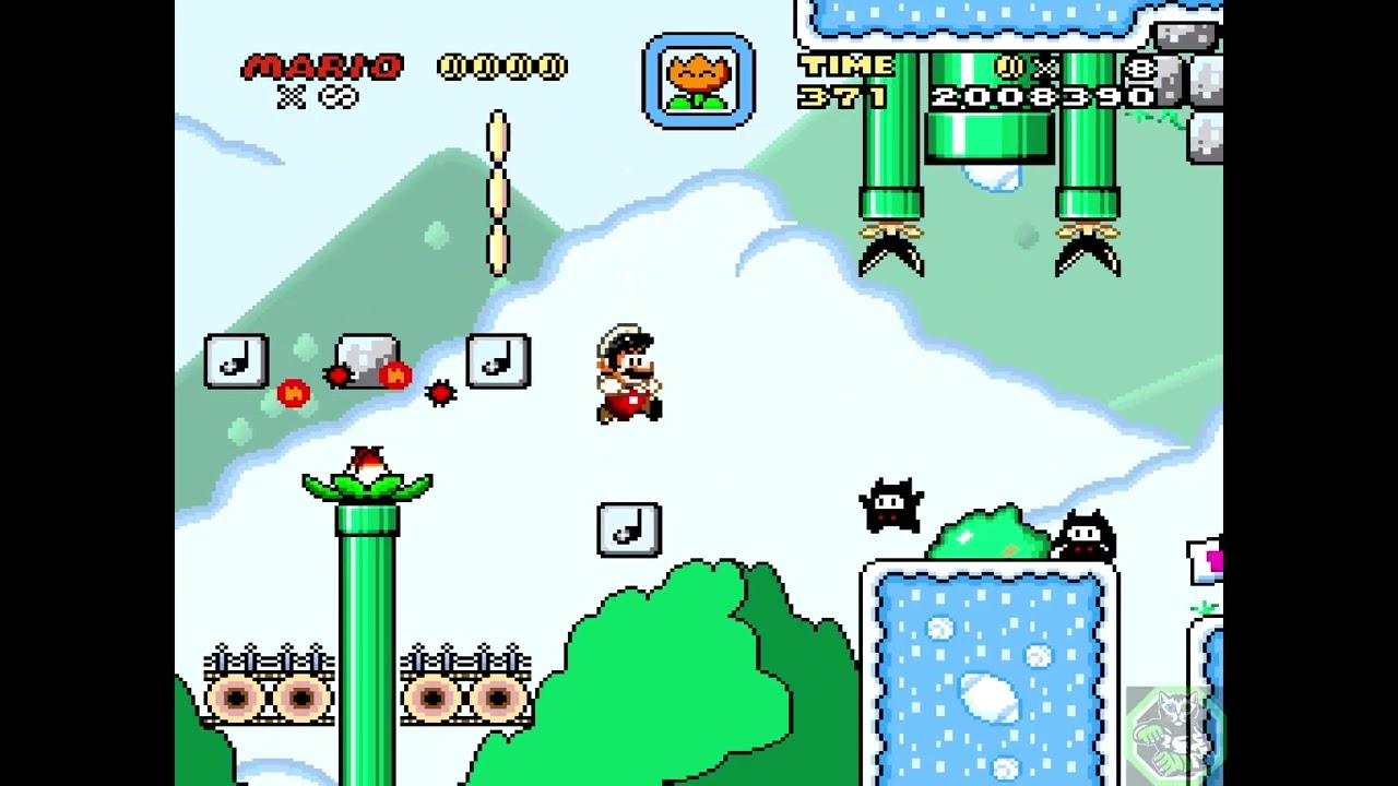 Super Mario World (SNES) *HACK* 12th Annual Vanilla Level Design Contest Collaboration Hack Part 29