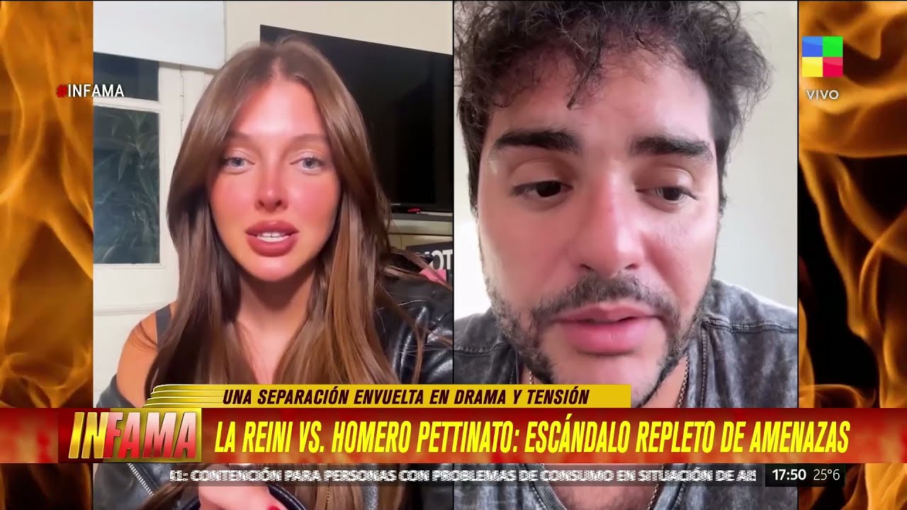 🔴LA REINI VS. HOMERO PETTINATO: DRAMA, AMENAZAS Y ESC&Aacute;NDALO