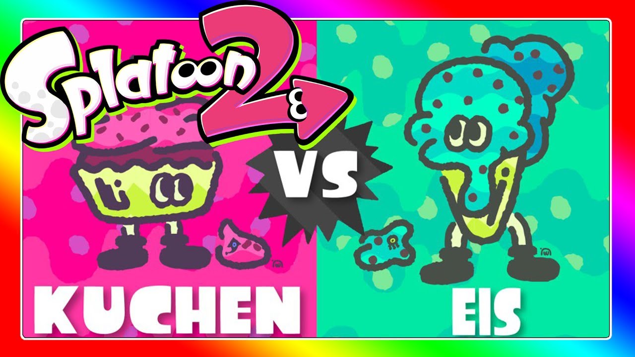 🔴 SPLATOON 2: EUROPÄISCHES SPLATFEST WORLD PREMIERE - Kuchen vs. Eis