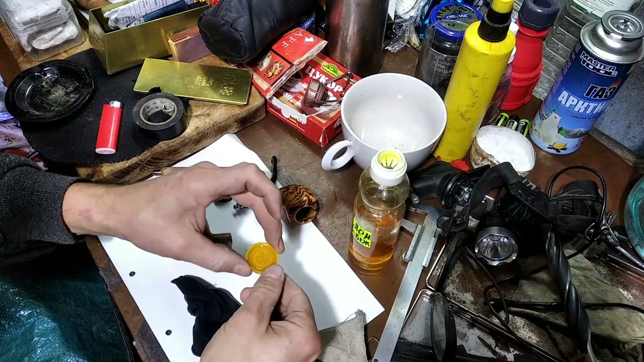 Курительная трубка своими руками. Полировка,пропитка маслом и воском.(Часть2).
