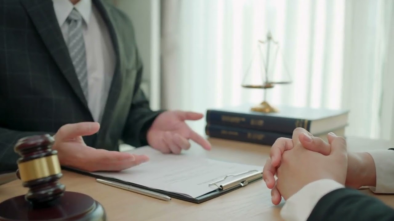 No Copyright Attorney Law Judge | Lawyer Barrister Royalty Free Stock Footage