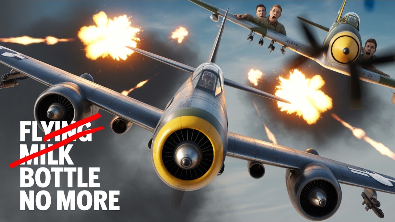 The Fighter Jet That Terrified the Luftwaffe Was Built Wrong (On Purpose)
