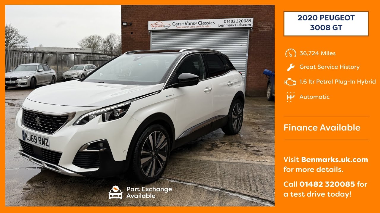 2020 Peugeot 3008 GT Hybrid4 | 300PS | 4WD Plug-in Hybrid SUV