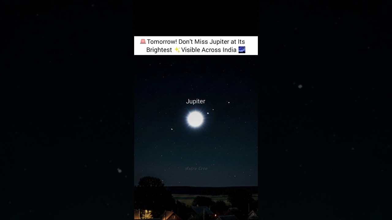 Jupiter at Its Brightest &ndash; Closest View of 2026