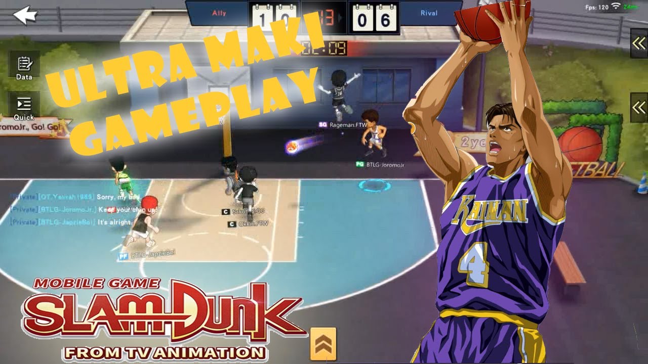 SLAM DUNK MOBILE - ULTRA MAKI GAMEPLAY