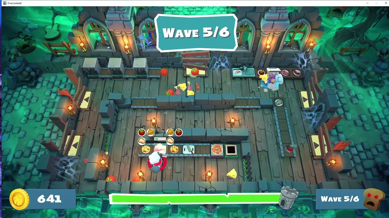 Overcooked 2 Hangry Horde | Horde 8 Perfect Run