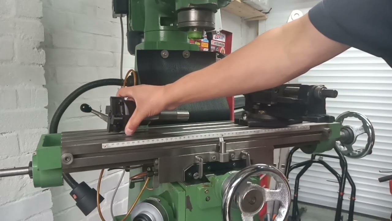 VMC Milling Machine with VFD power fitted. Book recommendations.