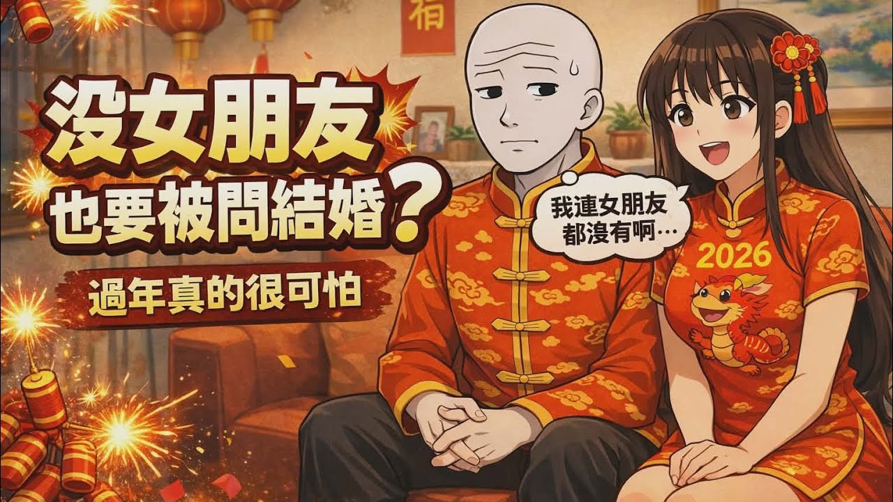 WOJAK 《新年沒女朋友也要被問結婚》