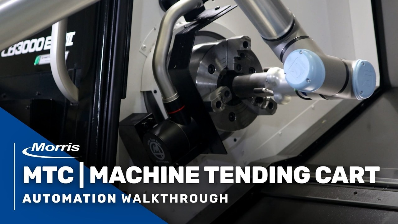 Pre-Engineered CNC Machine Automation - MTC | Machine Tending Cart