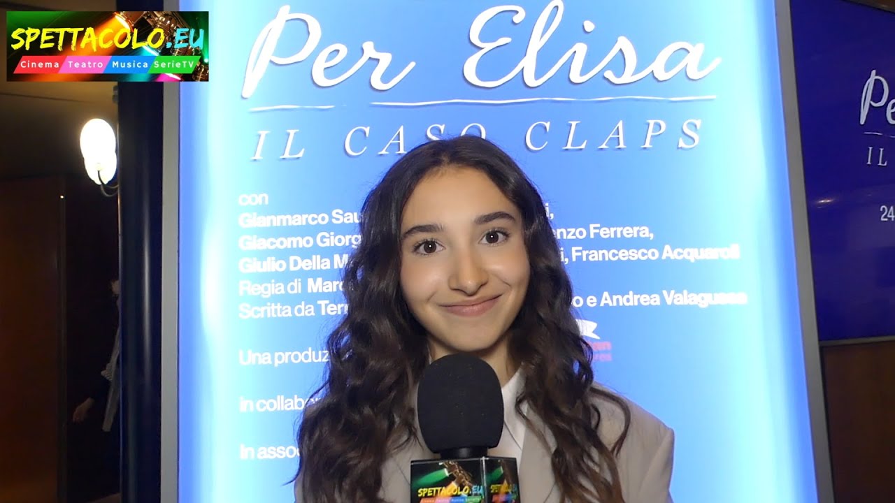 Per Elisa - Il caso Claps, intervista Ludovica Ciaschetti: «Orgogliosa di aver debuttato come Elisa»