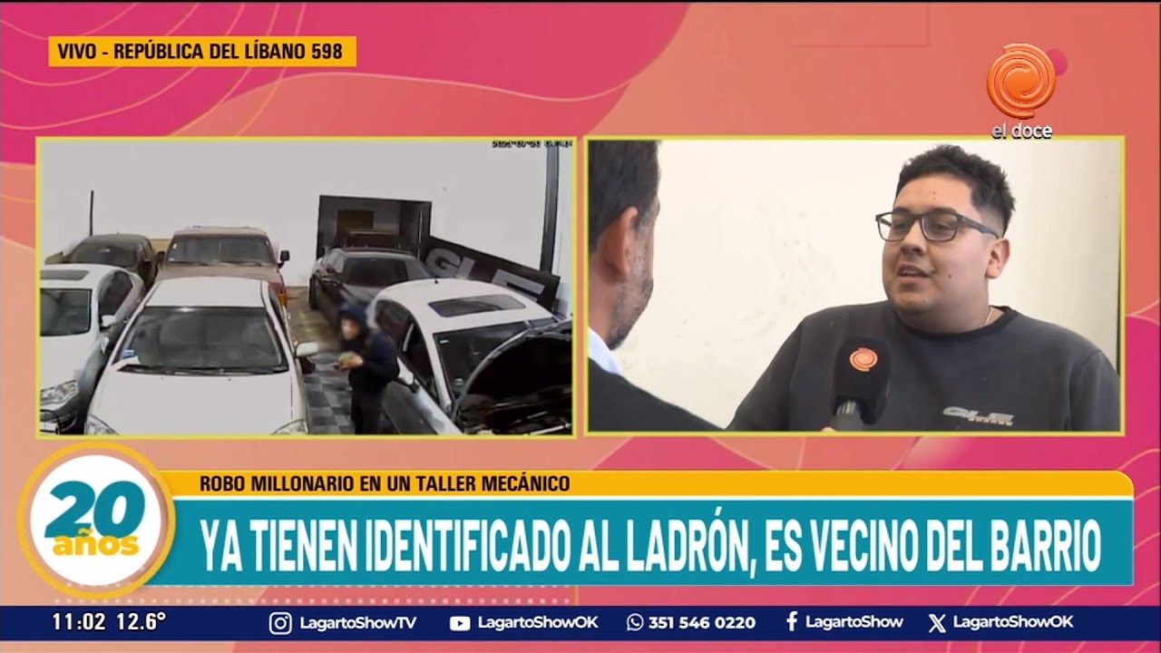 ¡Robo Millonario en Córdoba! LADRONES 