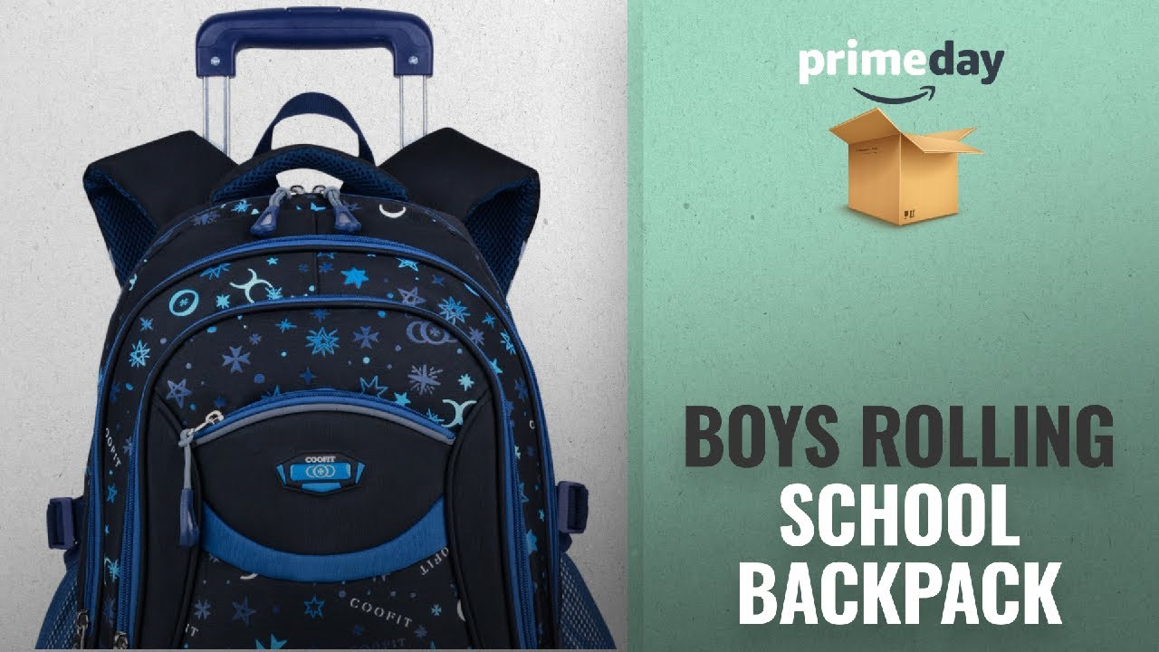 Rolling School Backpack For Boys Ideas: Rolling Backpack, Coofit Wheeled Backpack School Kids
