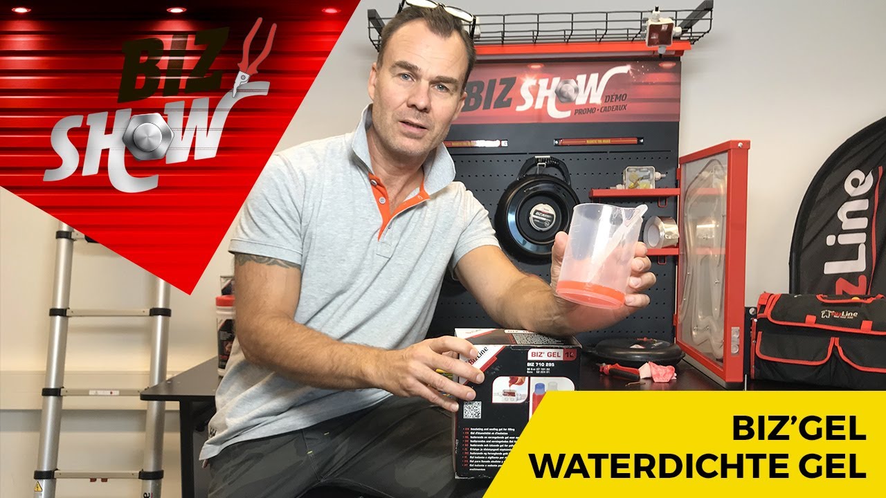 Afdichten met 2 componenten gietgel | Biz'Show vlog #001