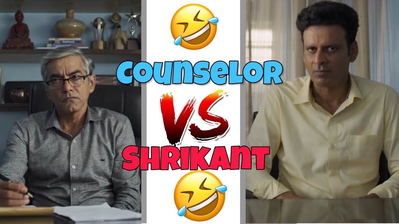 The Family Man 2 Shrikant And Counselor Funny Scene| Shrikant Thug Life | Abbas Comics