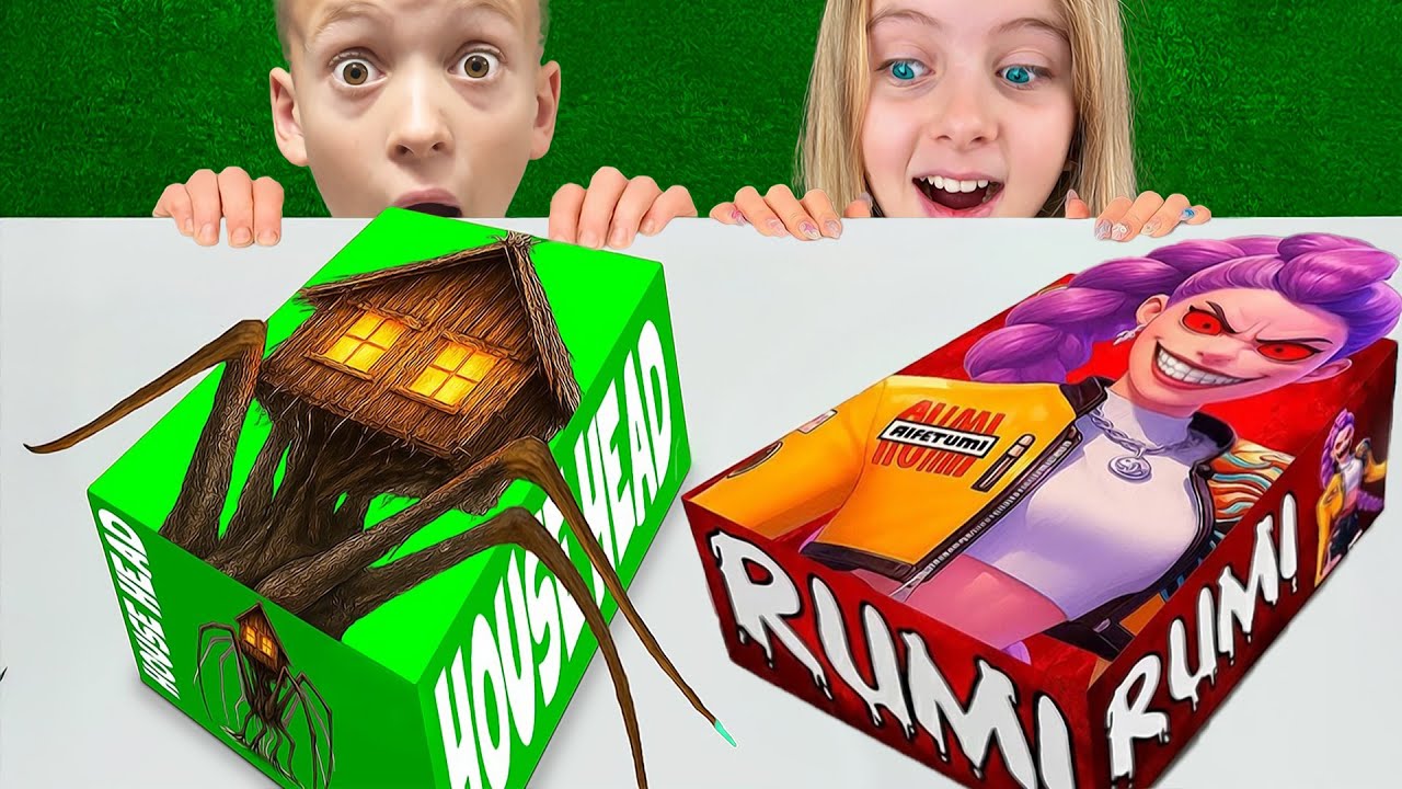 🏚️ House Head a înghițit-o pe Melissa 😱 NU deschide CUTIA HOUSE HEAD în Casa Fetelor KPop 🚫