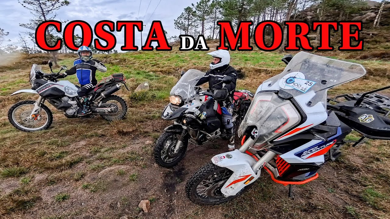 RUTA TRAIL COSTA da MORTE OFFROAD | AGUALADA - FINISTERRE | R1200GSA - KTM 1290 SAR - TENERE 660