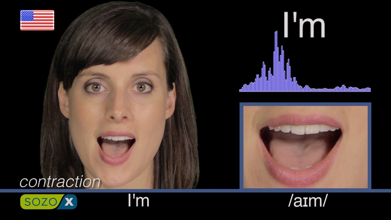 How To Pronounce I'M - Improve English Pronunciation 英語の発音 pronunciaci&oacute;n de Ingl&eacute;s 美國英語