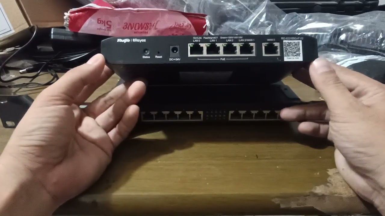 Mikrotik vs ruijie Load balance or failover
