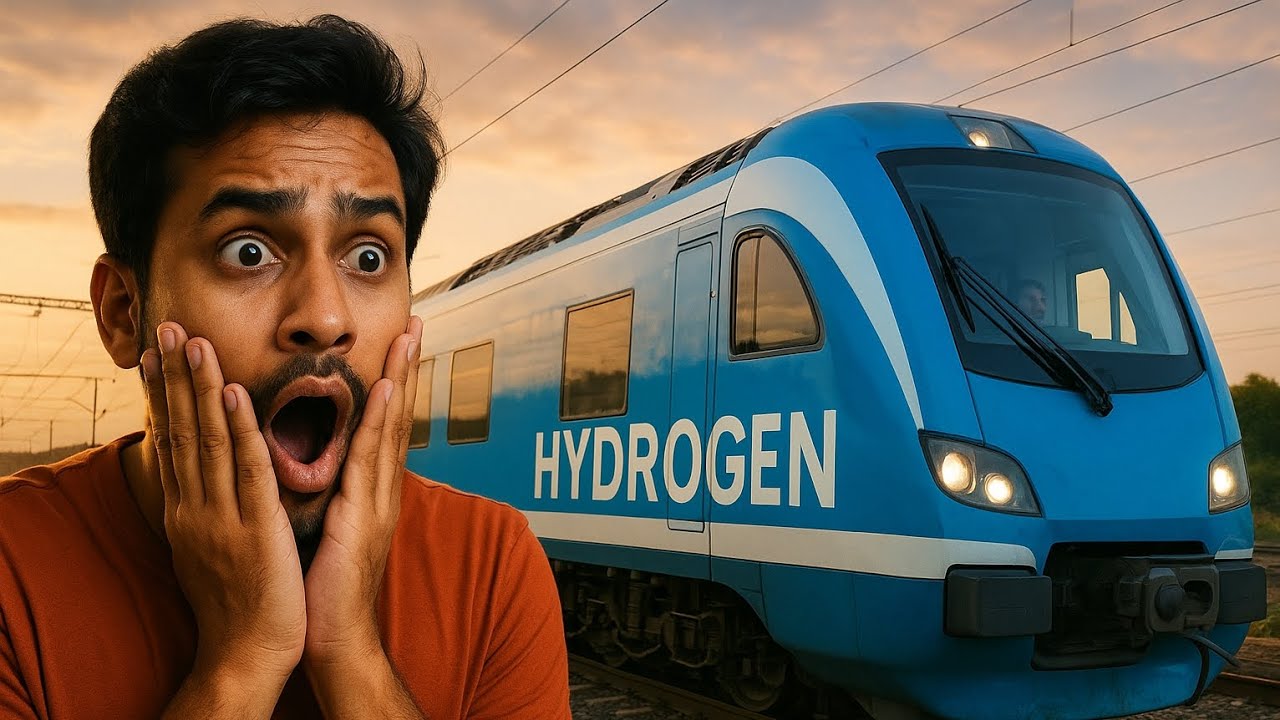 India&rsquo;s First Hydrogen Train | Green Rail Revolution Begins 🇮🇳🚆