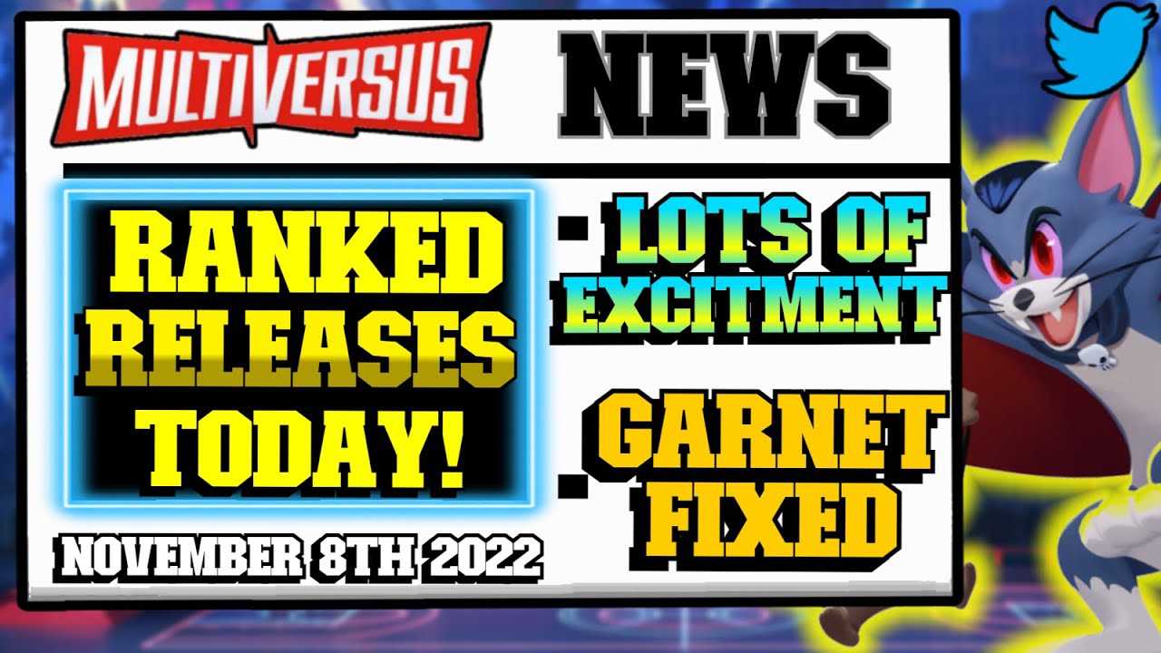 MULTIVERSUS News Round Up | RANKED Mode Today + Excitment