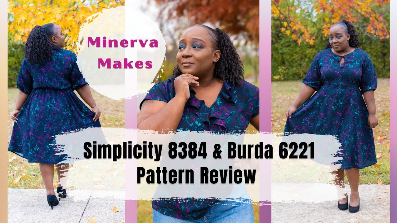 New Sewing Makes | Simplicity 8384 Burda 6221 Pattern Review