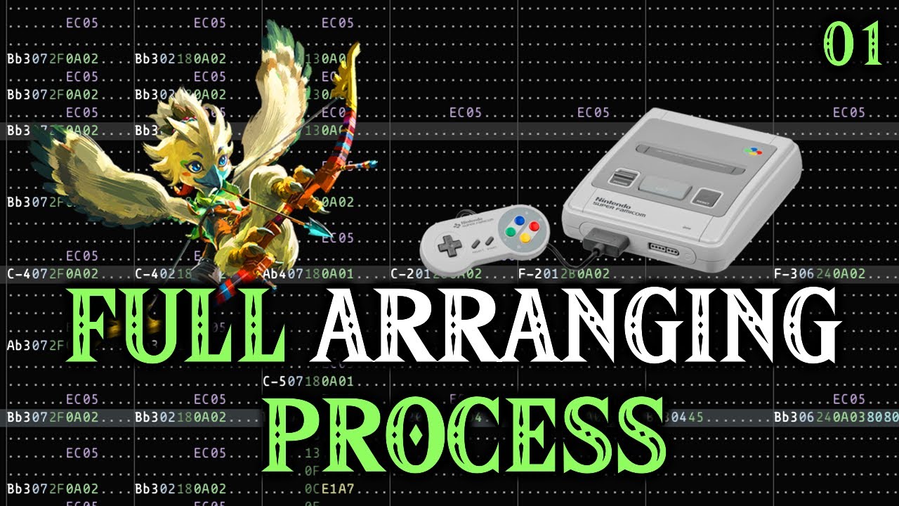 Full SNES Arrangement Process – Colgera Battle (Furnace Tracker)
