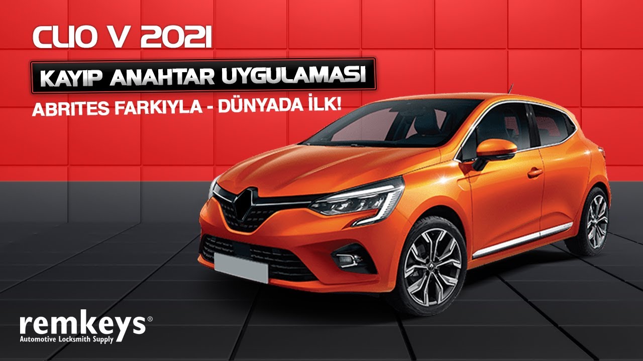 Clio 5 2021 - Kayıp Anahtar Uygulaması - Abrites Farkıyla - Dünyada İlk!