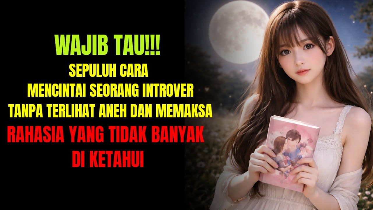 10 Cara Mencintai Orang Introver Tanpa Terlihat Aneh dan Memaksa