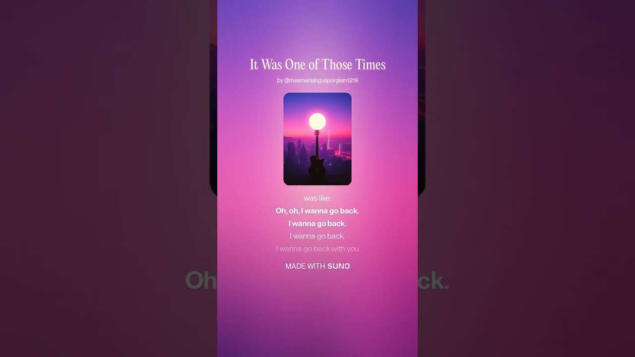 It Was One of Those Times (3 of 4) - rock with orchestra