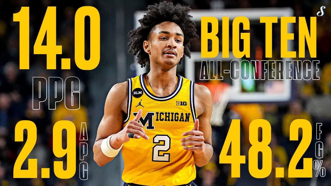 Kobe Bufkin FULL 2022-23 Michigan Season Highlights | 14 PPG 48.2 FG% & 2.9 APG