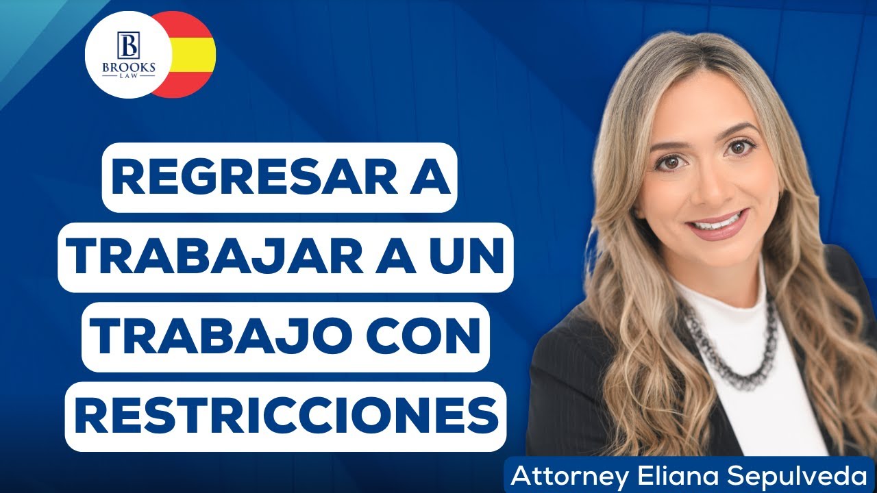 Regresar a Trabajar a un Trabajo con Restricciones en un Caso de Compensación Laboral