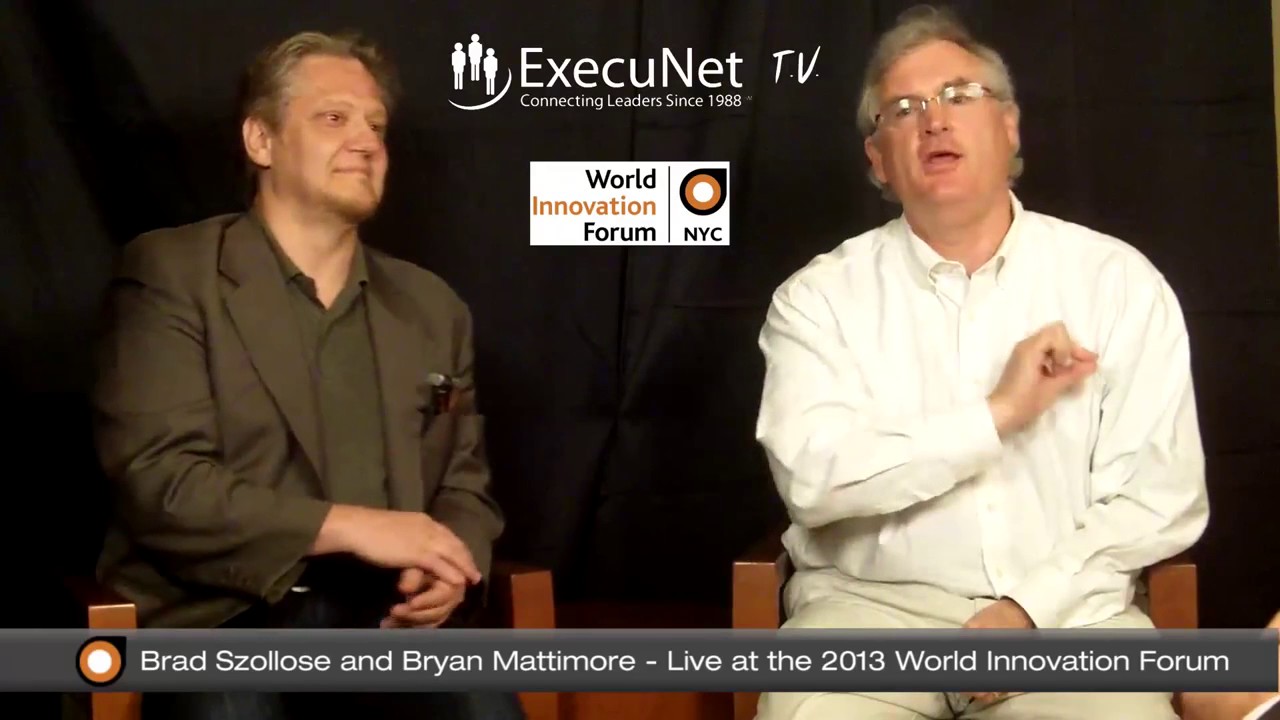 Innovation and Growth: ExecuNet Interview with Brad Szollose Bryan Mattimore
