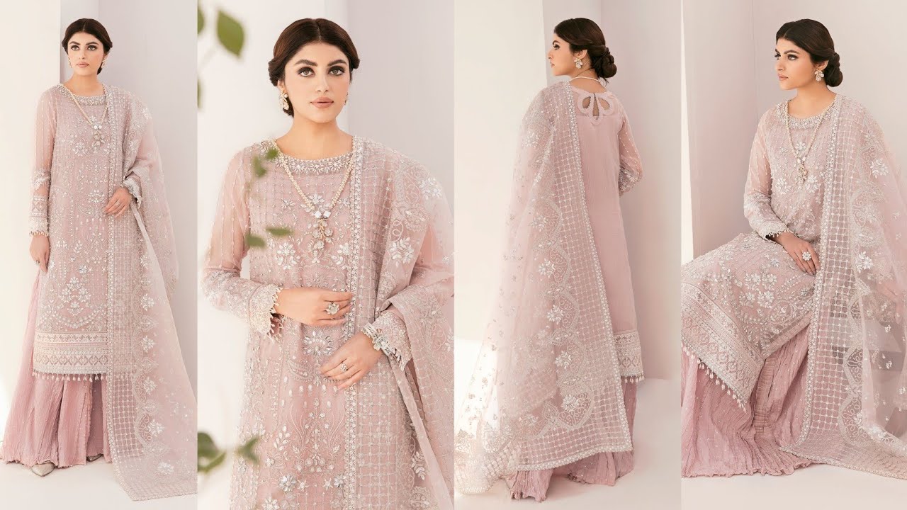 Chantelle By Baroque CH11-05 New Design EMBROIDERED Luxury CHIFFON Collection'23